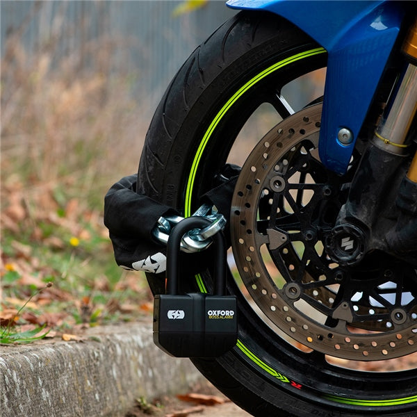 Oxford Boss Alarm 16 mm Lock and Chain 2 m - Driven Powersports