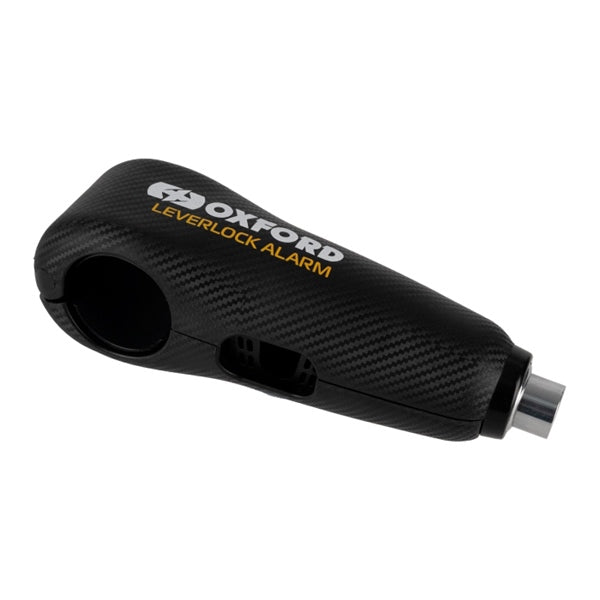 Oxford Lever Lock Alarm Yellow - Driven Powersports