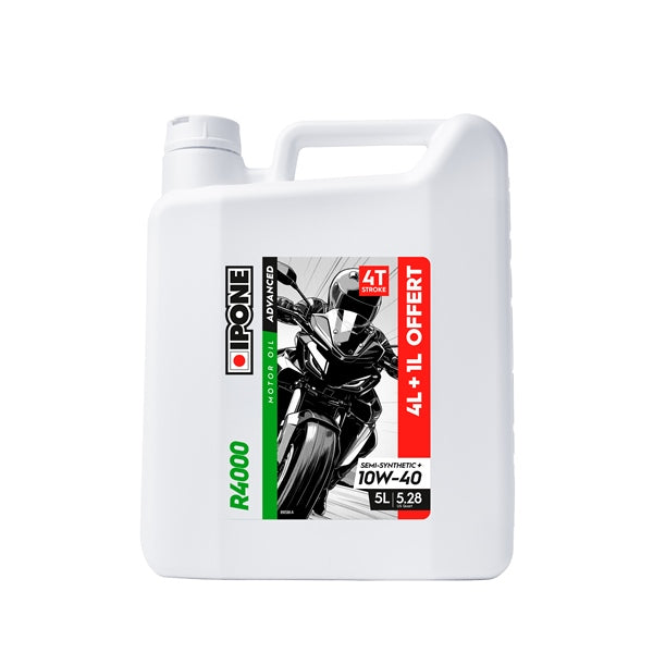 Ipone Engine Oil R4000 Oil Semi-Synthetic - Driven Powersports