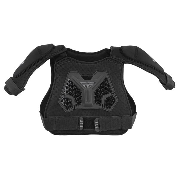 Fly Racing Peewee Revel Roost Guard Black Pee-Wee Youth - Driven Powersports