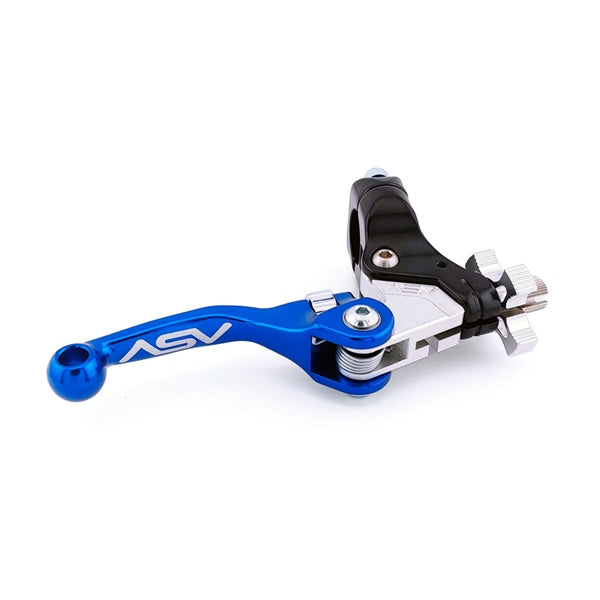 ASV F4 Series Off-Road Clutch Lever For Husaberg / Ktm Blue - Driven Powersports