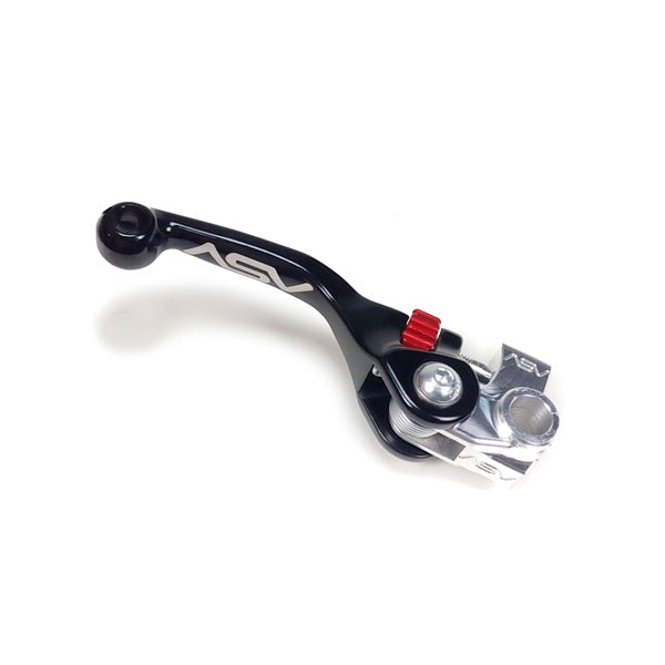 ASV F4 Series Off-Road Brake Lever For Gas Gas / Husqvarna Black - Driven Powersports