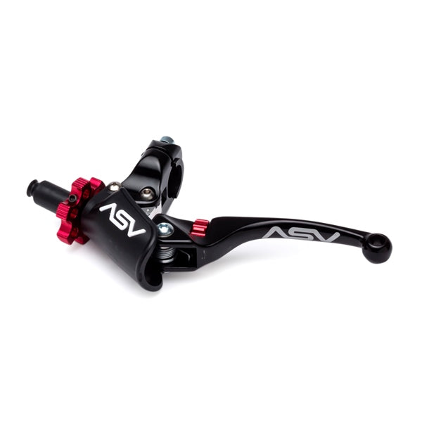 ASV F4 Série Off-Road/ATV Pro Clutch lever For Aprilia & More Black - Driven Powersports