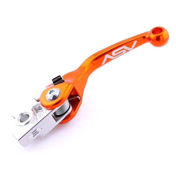 ASV F4 Series Off-Road Clutch Lever For Honda Orange - Driven Powersports