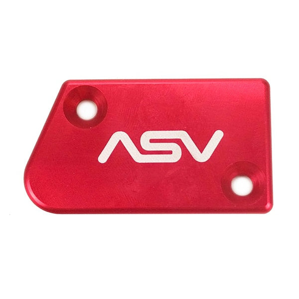 ASV Off Road Front & Rear Brake Reservoir cap For Yamaha Red - Driven Powersports