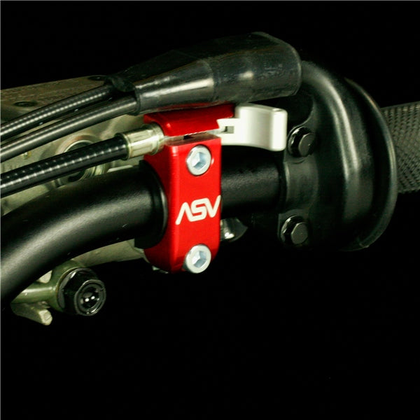 ASV Rotator Clamp Front Brake with Integrated Hot Start Lever Red - Driven Powersports