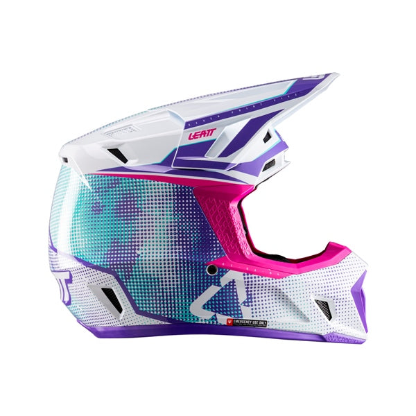Leatt 7.5 Off-Road Helmet Kit V26 Purple 2XL - Driven Powersports