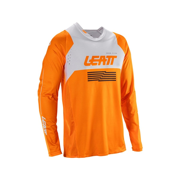 Leatt MX 4.5 Lite Jersey - V26 - Men Orange 2XL - Driven Powersports