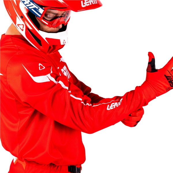 Leatt MX 3.5 Jersey Red S - Driven Powersports