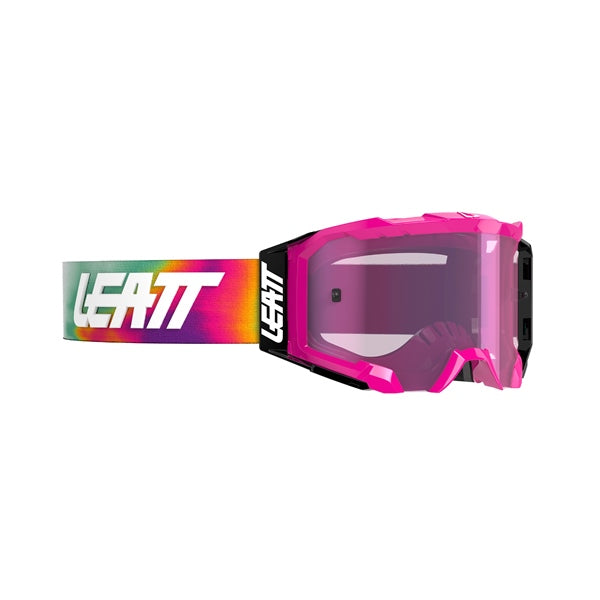 Leatt Velocity 5.5 Goggle Teal Purple - Driven Powersports