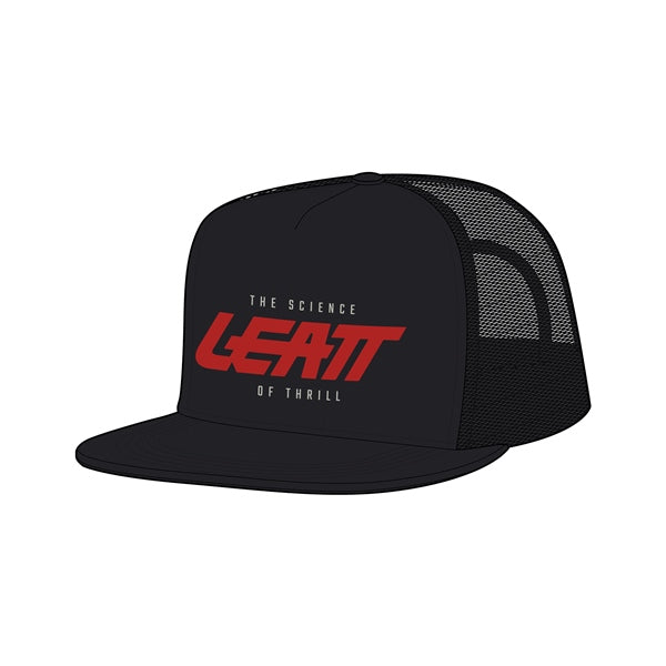 Leatt Trucker Cap Black S-XL - Driven Powersports