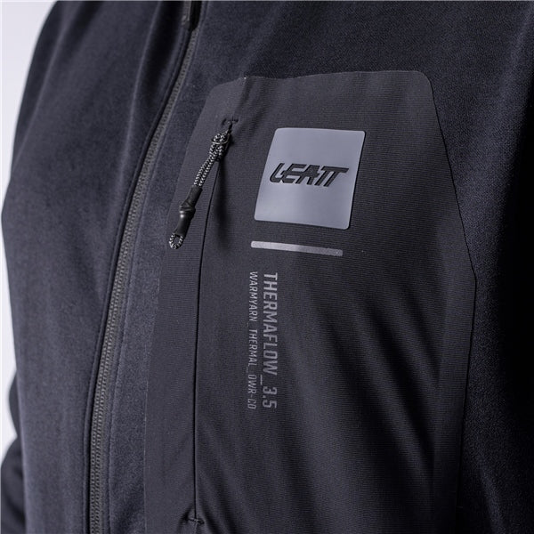 Leatt 3.5 Thermaflow Jacket Black/Gray S - Driven Powersports
