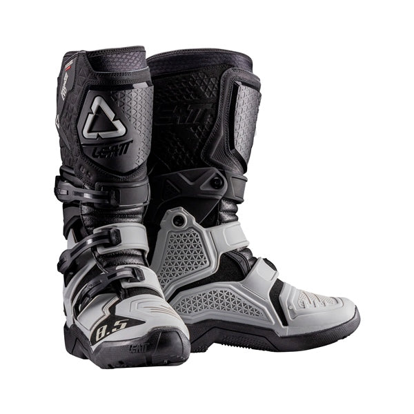 Leatt ADV 8.5 Hydradri Boots Black/Gray 11 - Driven Powersports