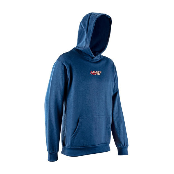 Leatt Core Hoodie for men Blue L - Driven Powersports