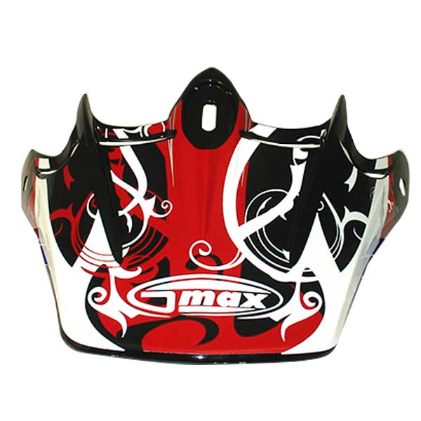GMax GM46Y FUTURE VISOR Red - Driven Powersports
