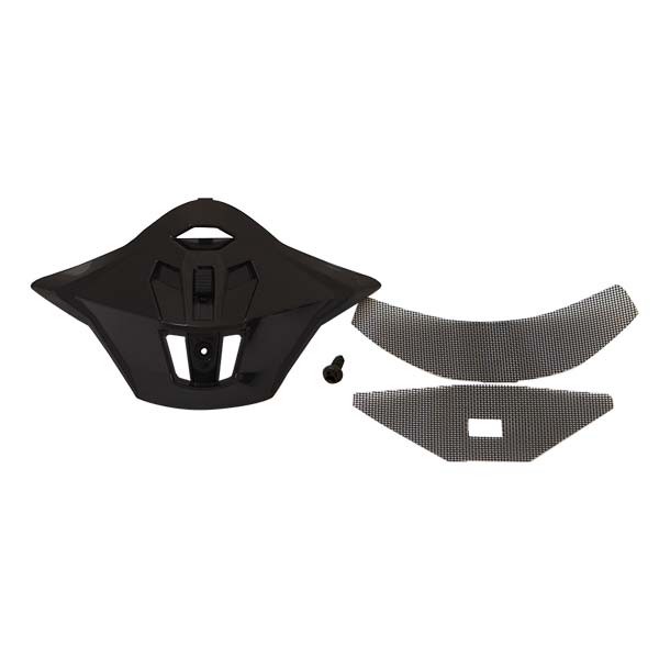 GMax GM11 MOUTH VENT Gloss Black - Driven Powersports