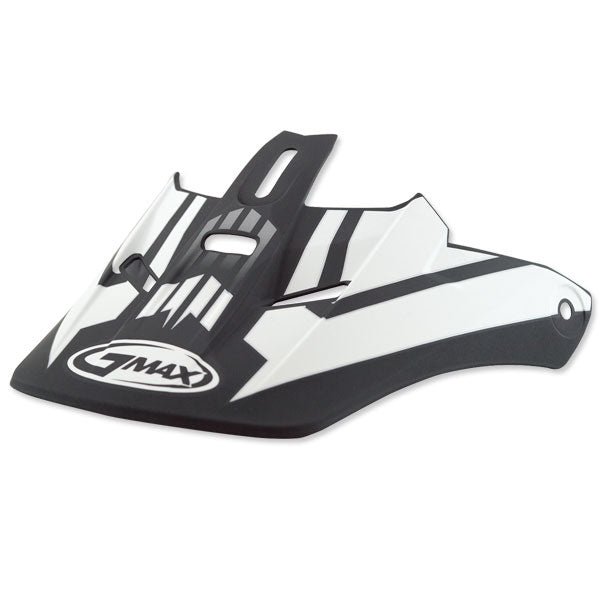 GMax GM46 VISOR Matte Black/White XS-Small - Driven Powersports