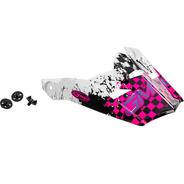 GMAX MX46Y YOUTH MX HELMET VISOR Pink Youth - Driven Powersports