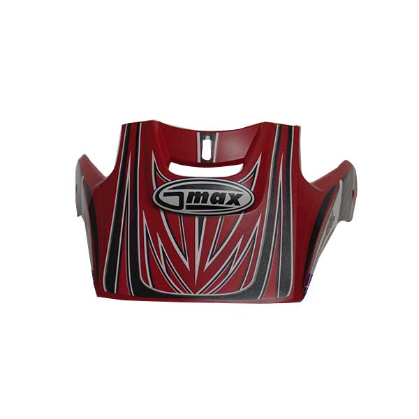 GMax GM26 VISOR Red/White/Black XS-Medium - Driven Powersports