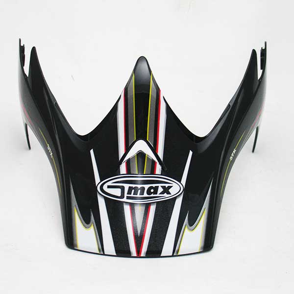 GMAX GM37 VISOR Black/White - Driven Powersports