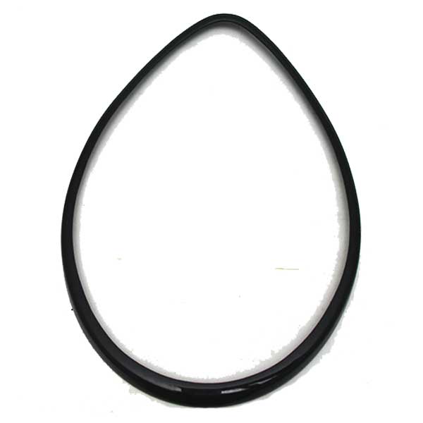 GMax GM37 HELMET LOWER RUBBER MOLDING Black - Driven Powersports