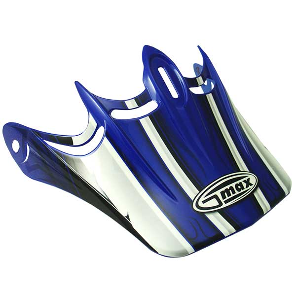 GMax GM46 VISOR Blue Medium-3XL - Driven Powersports