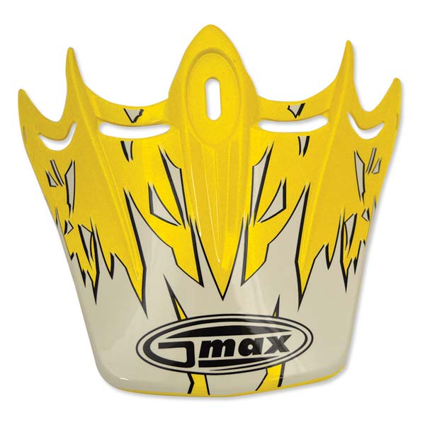 GMax GM46Y MONSTER VISOR Yellow Youth - Driven Powersports