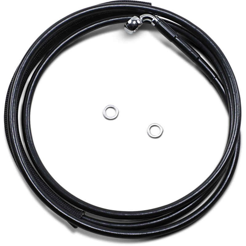 DRAG SPECIALTIES LINE CLUTCH 17-19 FLTR +2" Black Front - Driven Powersports