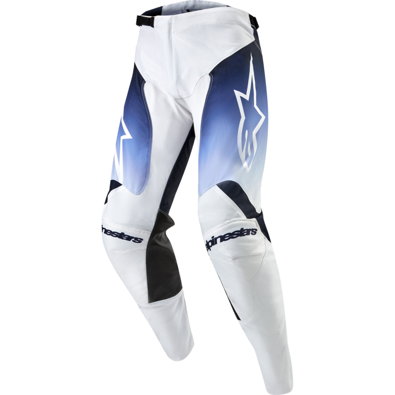 ALPINESTARS PANT RAC-HOEN White/Navy Front - Driven Powersports