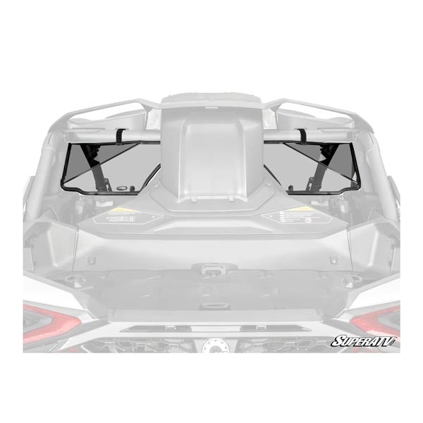 SuperATV Scratch-Resistant Rear Windshield (RWS-CA-MAVR-72) - Driven Powersports