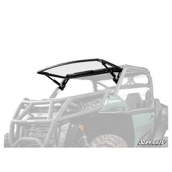 SuperATV SATV FLIP DWN WINDSHLD CAN (FGWS-CA-COM-01) - Driven Powersports