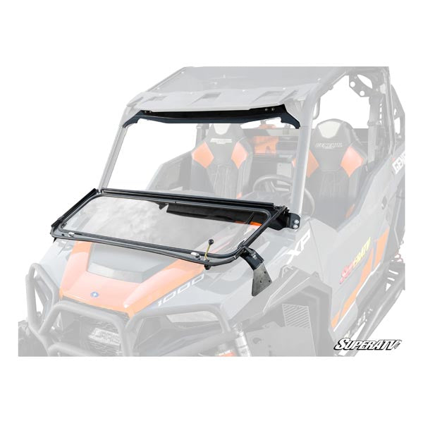 SuperATV Flip-Down Glass Windshield (FDGWS-P-GEN-01) - Driven Powersports