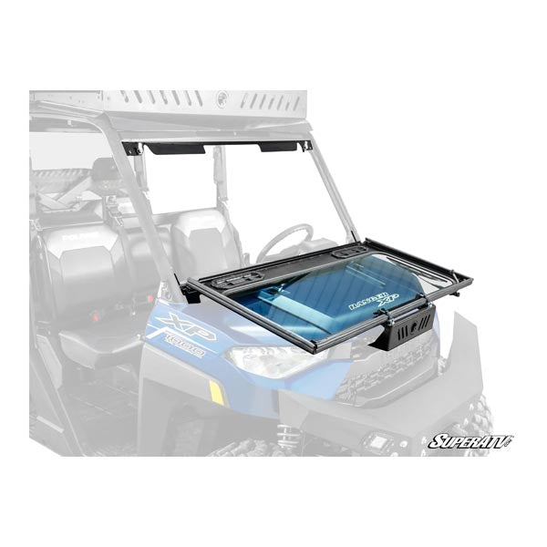 SuperATV Flip Down Glass Windshield (FDGWS-P-RAN1K-01) - Driven Powersports