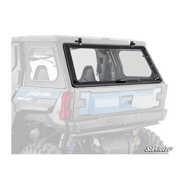SuperATV Rear Flip Windshield (FRWS-P-XPDADV-70) - Driven Powersports