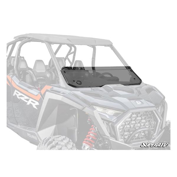 SuperATV Half Windshield - Dark (HWS-P-PROXP-002-71) - Driven Powersports