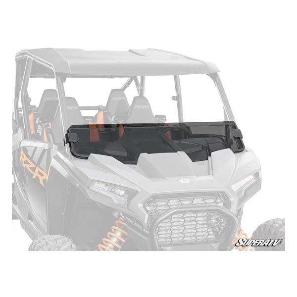 SuperATV Half Windshield - Dark Tint (HWS-P-RZRXP-001-71) - Driven Powersports