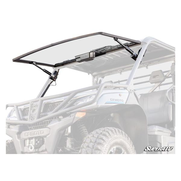 SuperATV SATV FRONT WINDSHIELD CFMOTO (FGWS-CF-UF1000-W) - Driven Powersports