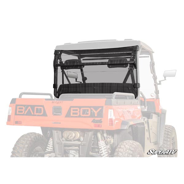 SuperATV SATV REAR WINDSHIELD (RWS-BB-BAN-76) - Driven Powersports