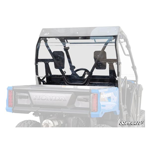 SuperATV SATV POLY REAR WINDSHIELD HON (RWS-H-PIO520-76) - Driven Powersports