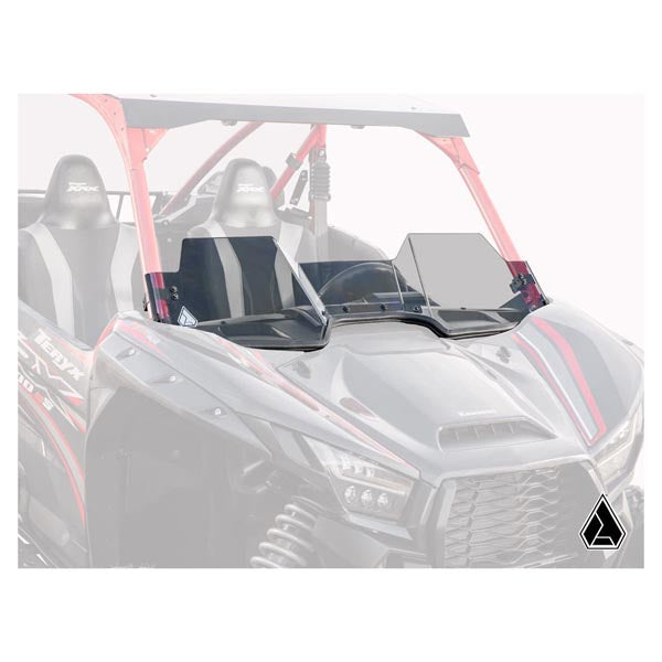 SuperATV SATV HALF WINDSHIELD KAW (HWS-K-KRX-001-72) - Driven Powersports