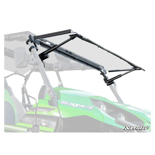 SuperATV SATV PWR FLIP WINDSHIELD KAW (PFWS-K-TRX4-70) - Driven Powersports