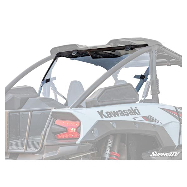 SuperATV SATV VENTED RR WINDSHIELD KAW (RWS-K-KRX-V-76) - Driven Powersports