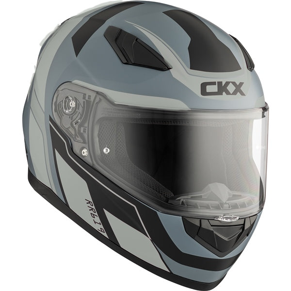 CKX RR619 – Full-face helmet Matte Silver L - Driven Powersports