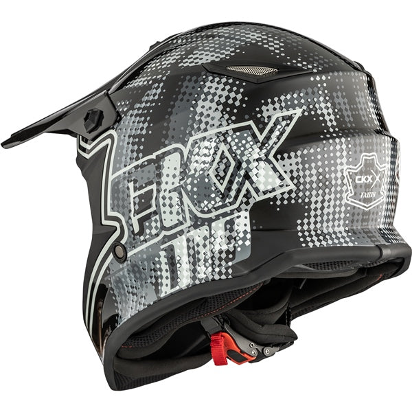 CKX TX019Y Off-Road Helmet Gleam Glossy Black S - Driven Powersports