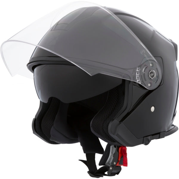 CKX Razor Open Helmet Solid Black 2XL Single Shield - Driven Powersports