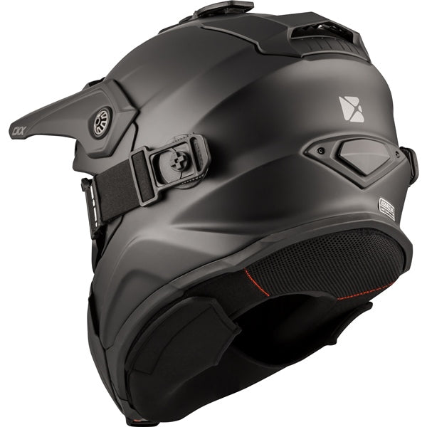 CKX Titan Original Helmet - Trail and Backcountry Solid Matte Black 3XL - Driven Powersports
