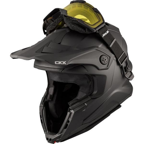 CKX Titan Original Helmet - Trail and Backcountry Solid Matte Black 3XL - Driven Powersports