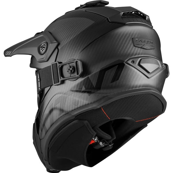 CKX Titan Original Carbon Helmet - Trail and Backcountry Solid Carbon L - Driven Powersports