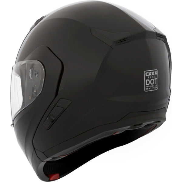 CKX Flex RSV Modular Helmet, Summer Solid Black M Single Shield - Driven Powersports