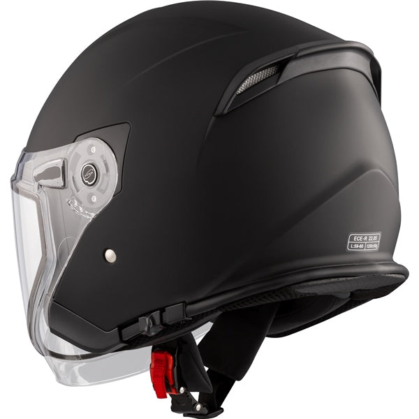 CKX Razor Open Helmet Solid Double Matte Black M Double Shield - Driven Powersports